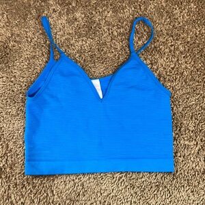 No Boundaries Vibrant Blue Crop Top